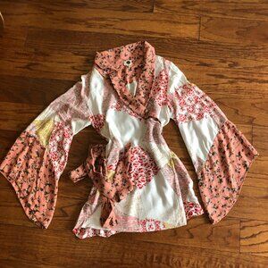 Floreat patchwork robe dressing gown